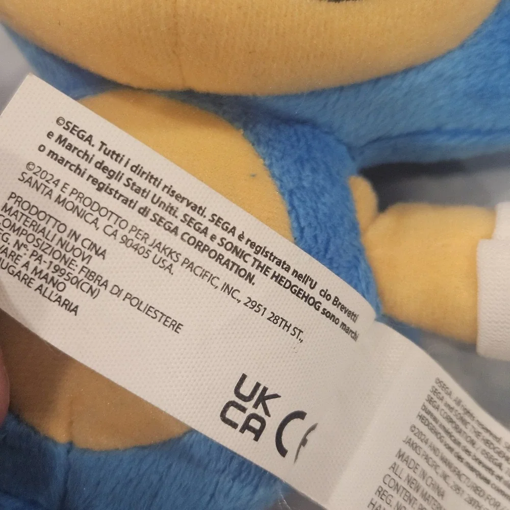 Sonic The Hedgehog Plush Bundle Sonic Tails Shadow Flash Sonic Sega Jakks‎ Lot